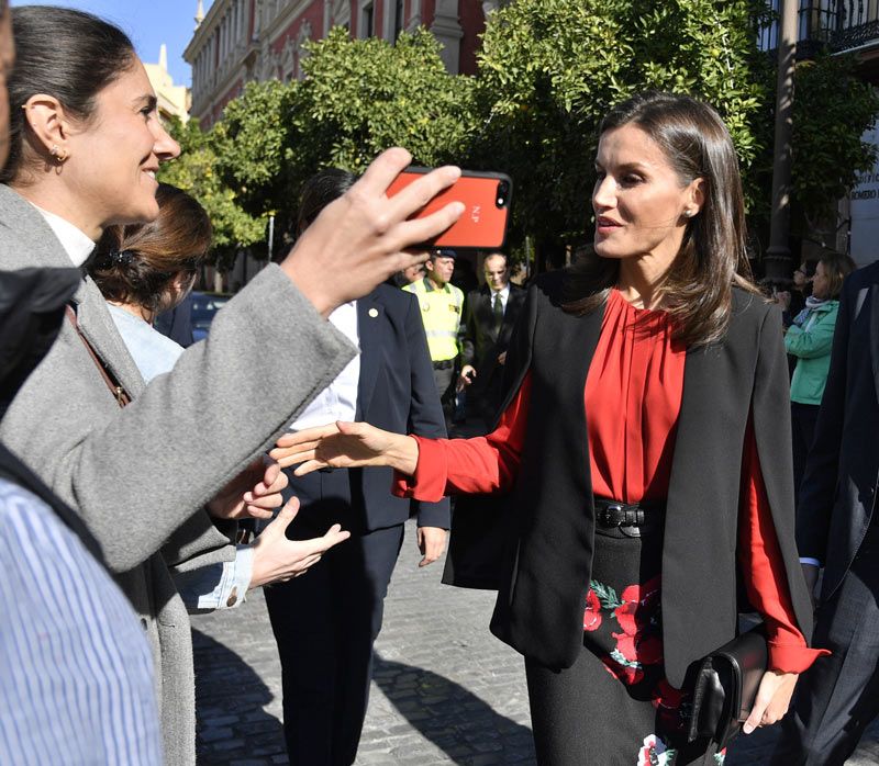 Los reyes Felipe y Letizia