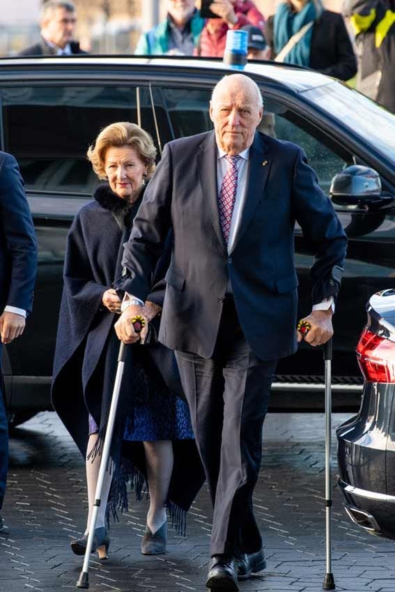 Harald y Sonia de Noruega