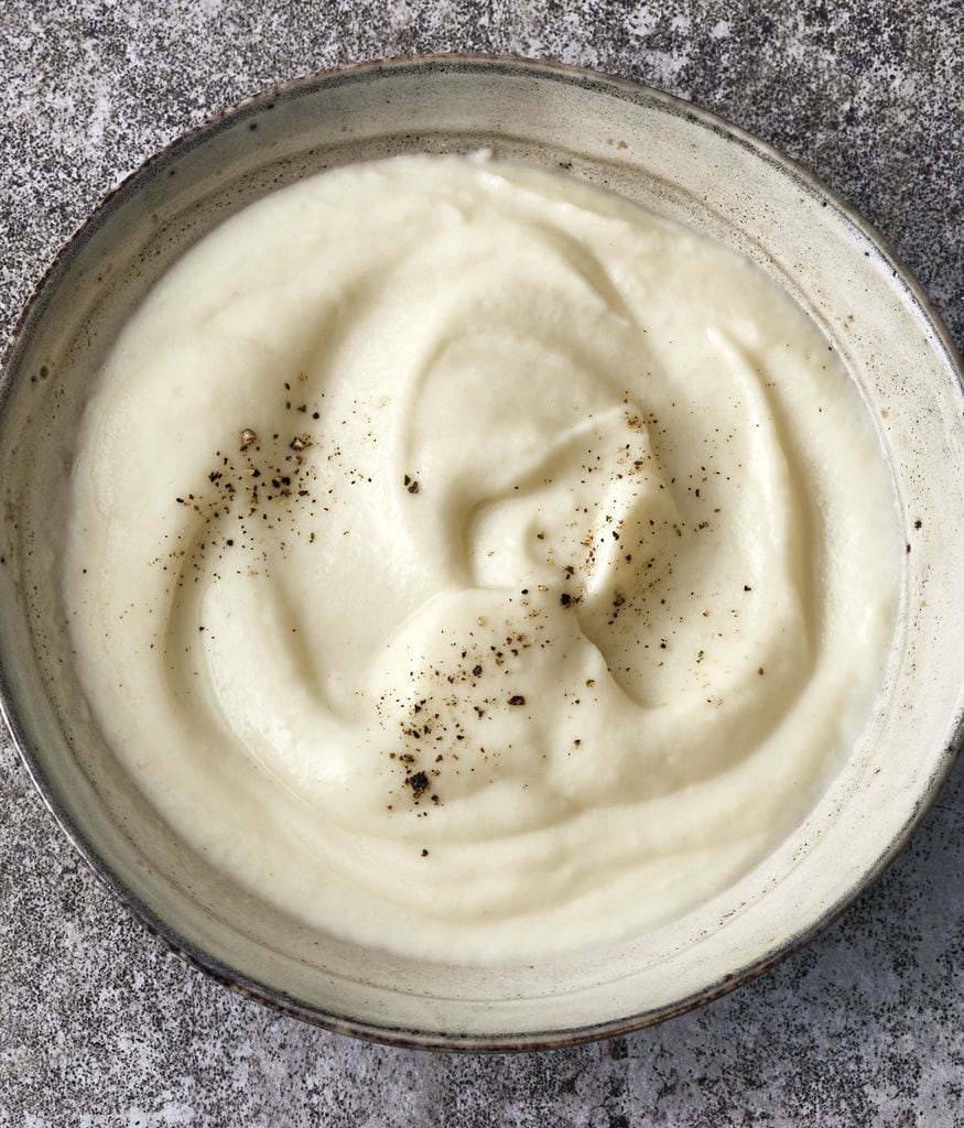 Bechamel de coliflor