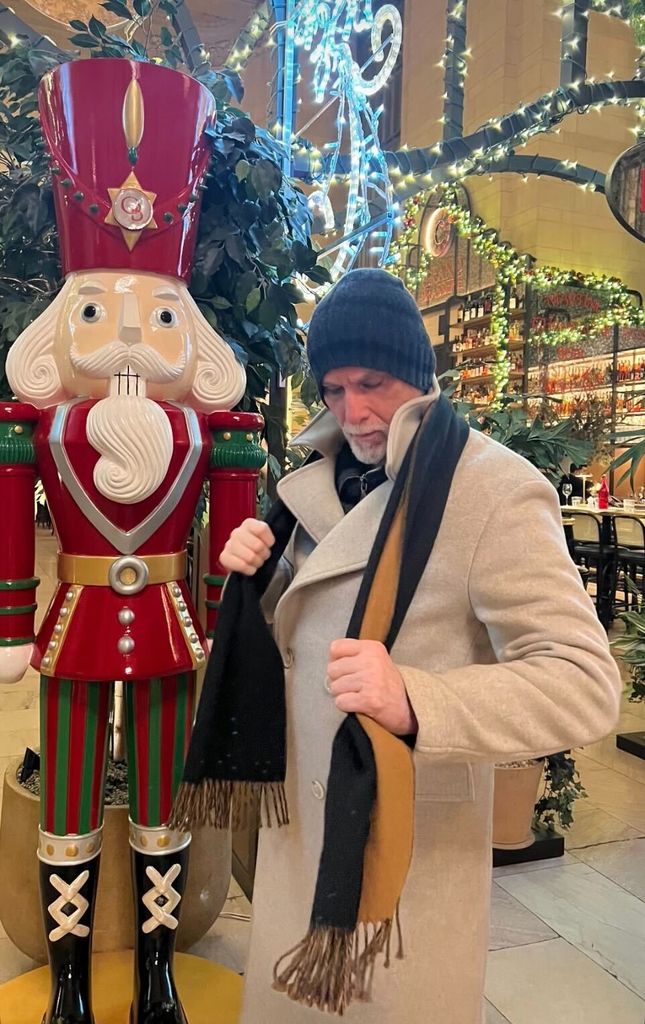 Humberto Zurita en Nueva York captado por la lente de Stephanie