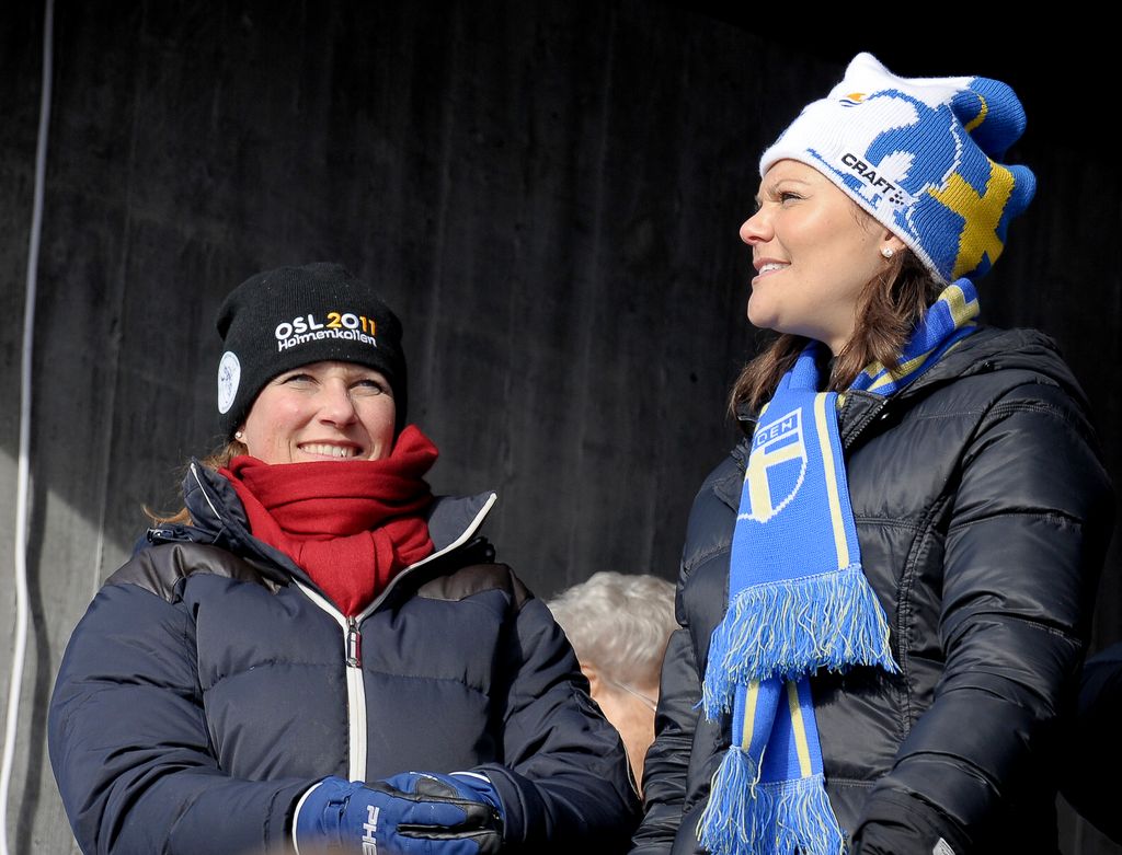 Marta Luisa de Noruega y Victoria de Suecia