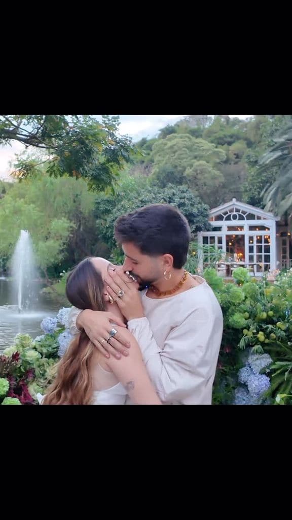 Camilo y Evaluna Montaner segunda boda