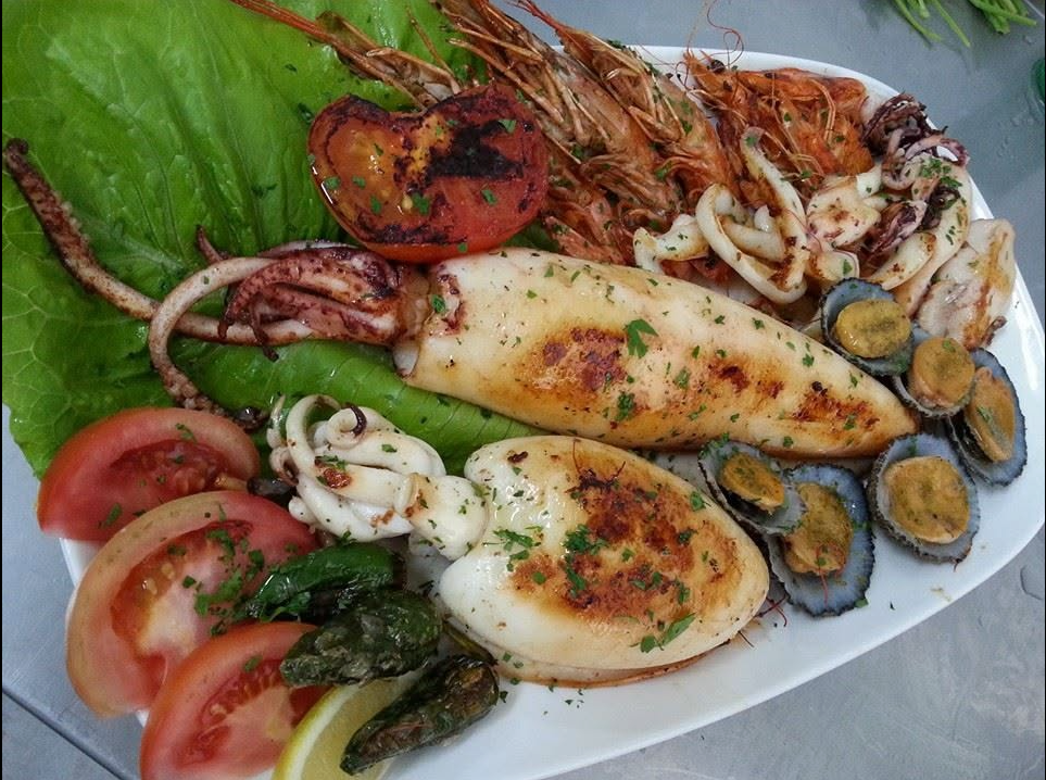 Mariscos del Atlántico, restaurante Ragú, Agaete, Gran Canaria