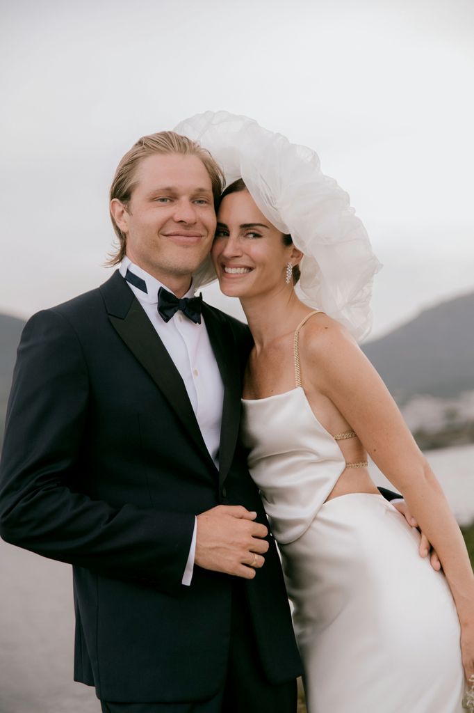 Gala González y su marido