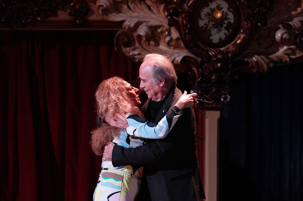 Lola Flores y Joan Manuel Serrat