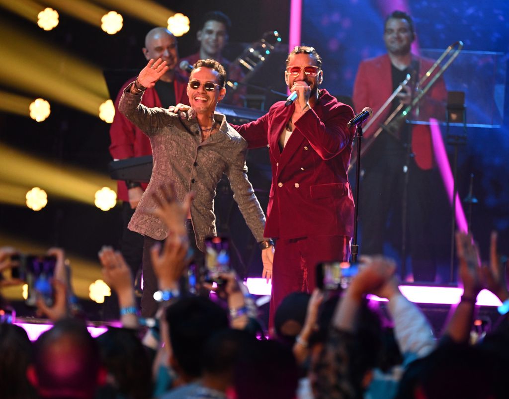 Marc Anthony y Maluma están distanciados, supuestamente