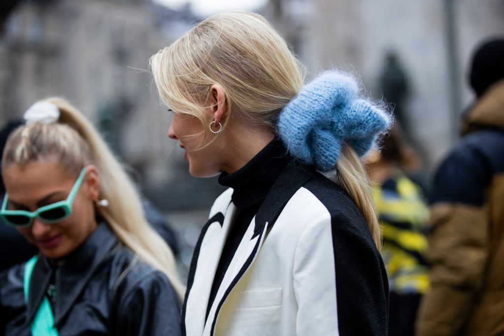 Street Style scrunchies