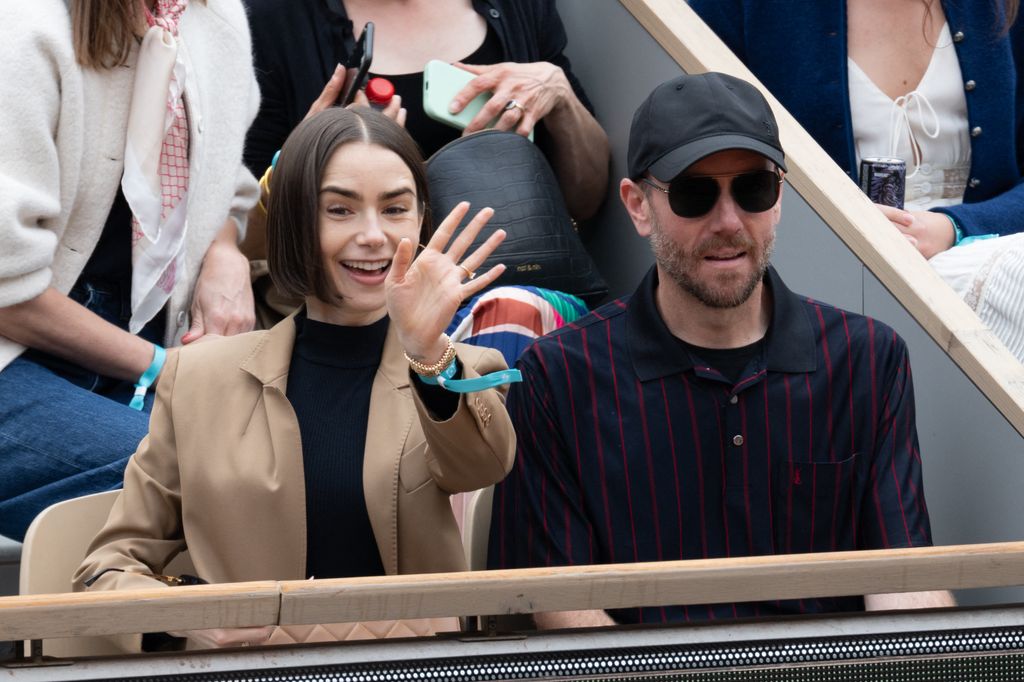 Lilly Collins y Charlie McDowell 