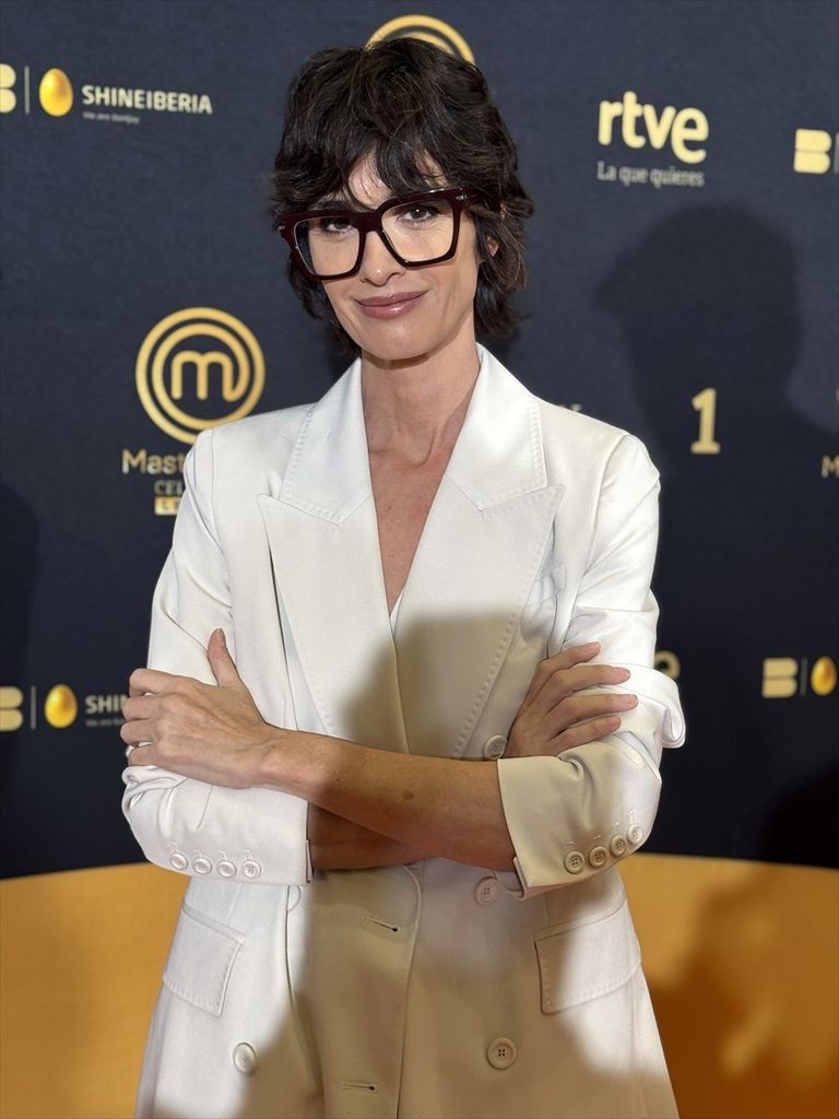 Paz Vega durante la presentación de 'MasterChef Celebrity Legends' en el FesTVal de Vitoria-Gasteiz