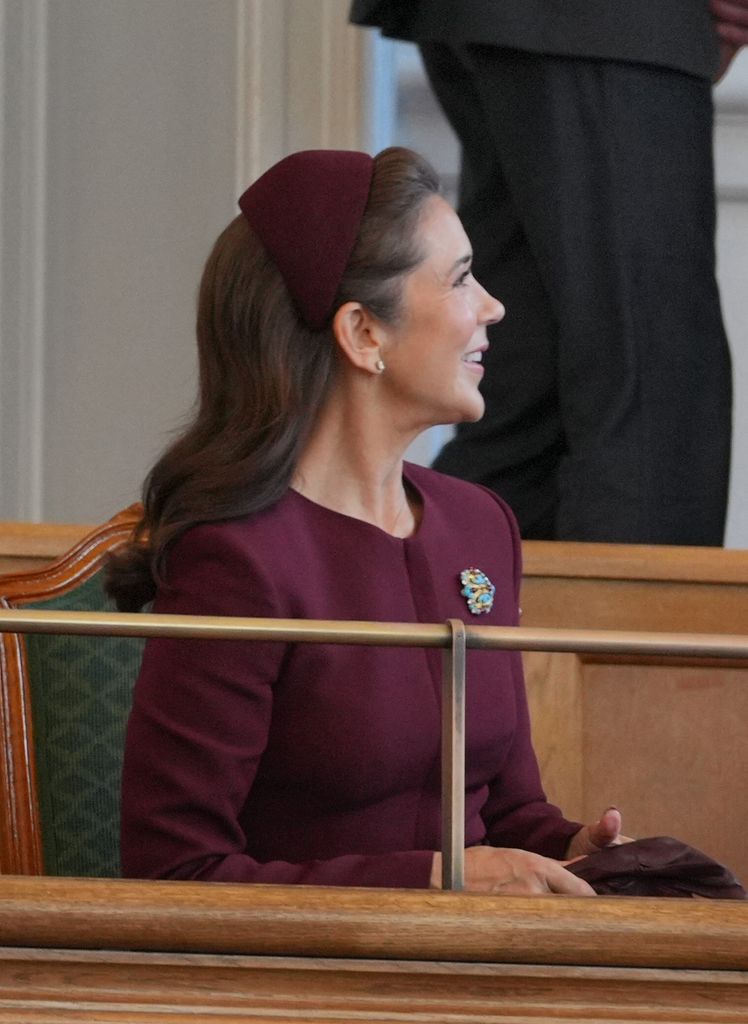 Mary de Dinamarca en la apertura del Parlamento danés, 2026.