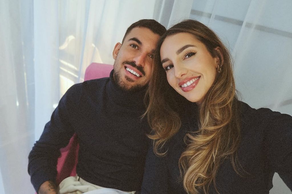 Luna Serrat y Dani Ceballos serán padres de mellizas