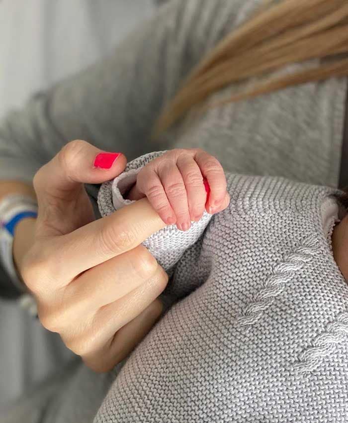 María Lapiedra y su hija Mia