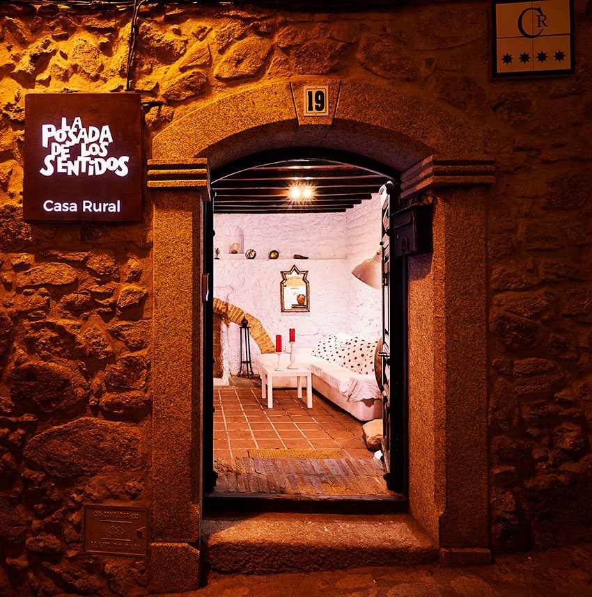 Fachada Posada de los sentidos