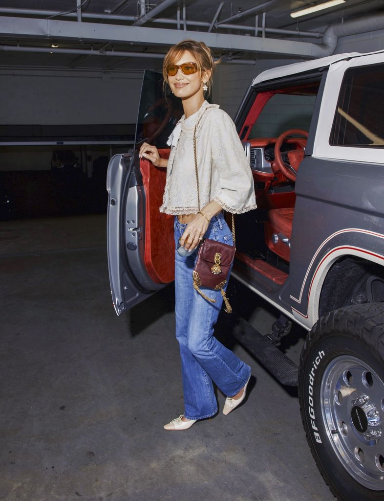 Bella Hadid en Los Ángeles. 