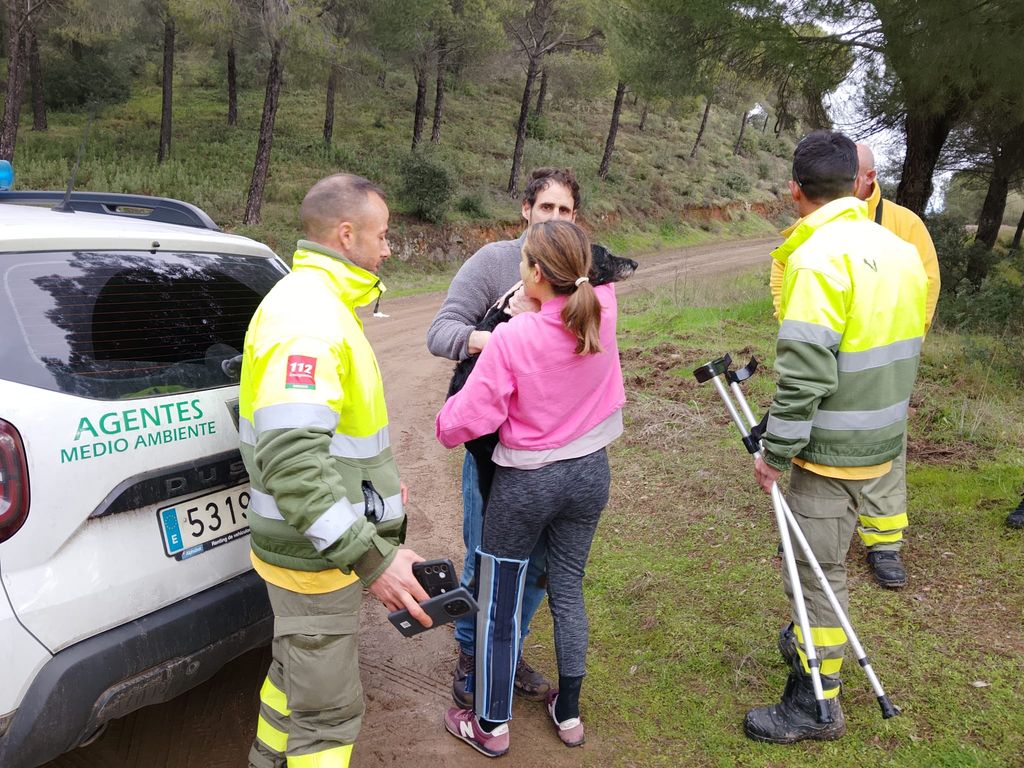 El reencuentro de Boro con su familia pone fin a una búsqueda angustiosa, iniciada tras el descarrilamiento que conmocionó a España