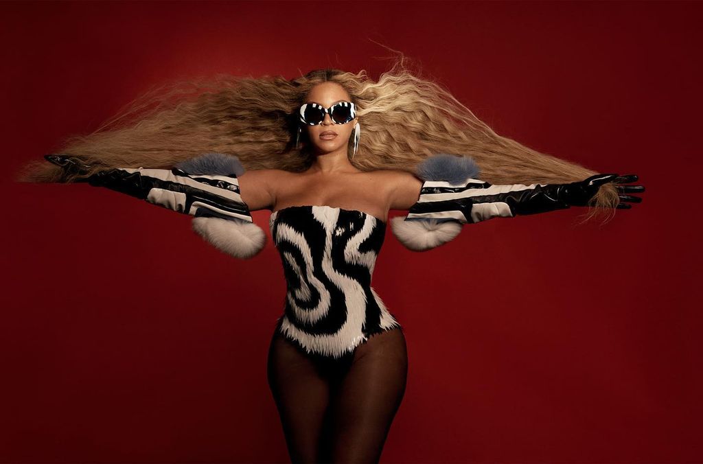 Beyoncé vestida de Domminico