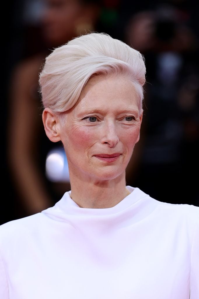 Tilda Swinton en el Festival de Venecia