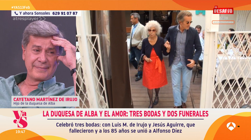 Cayetano M. de Irujo en 'Y ahora Sonsoles'