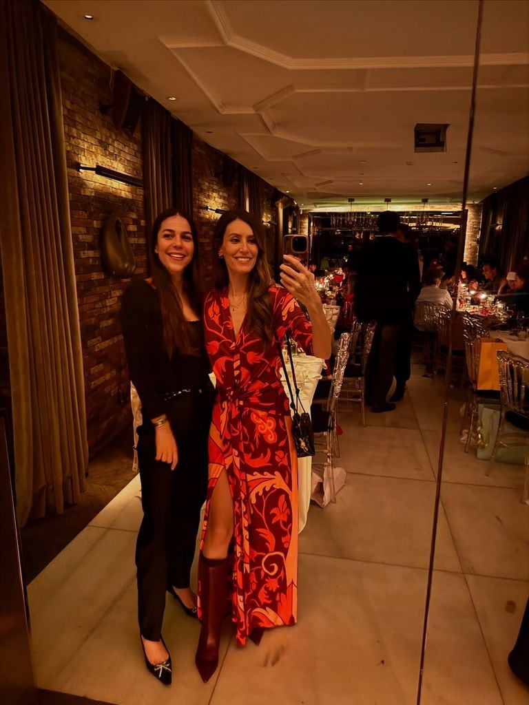 Ana Boyer con vestido de Johanna Ortiz.