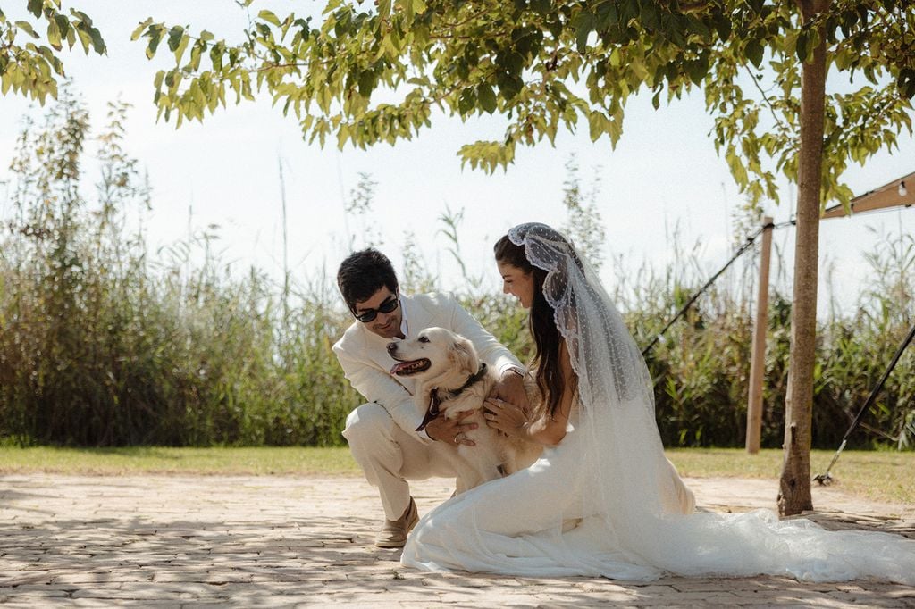 Boda de Paula, hermana de la modelo Marta Ortiz