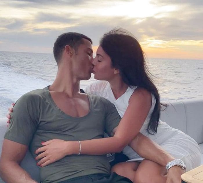 Georgina Rodríguez y Cristiano Ronaldo
