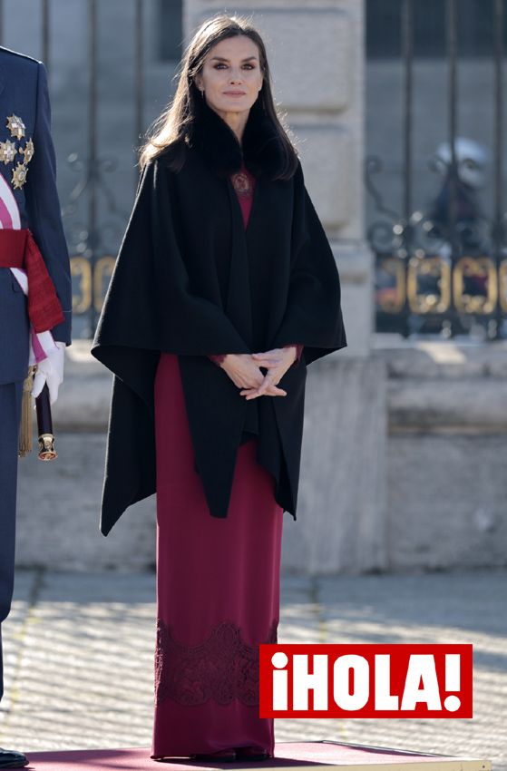 La reina Letizia y su primer look del año 2023 en la Pascua Militar