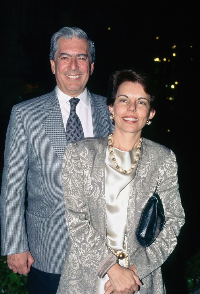 Mario con su mujer, Patricia