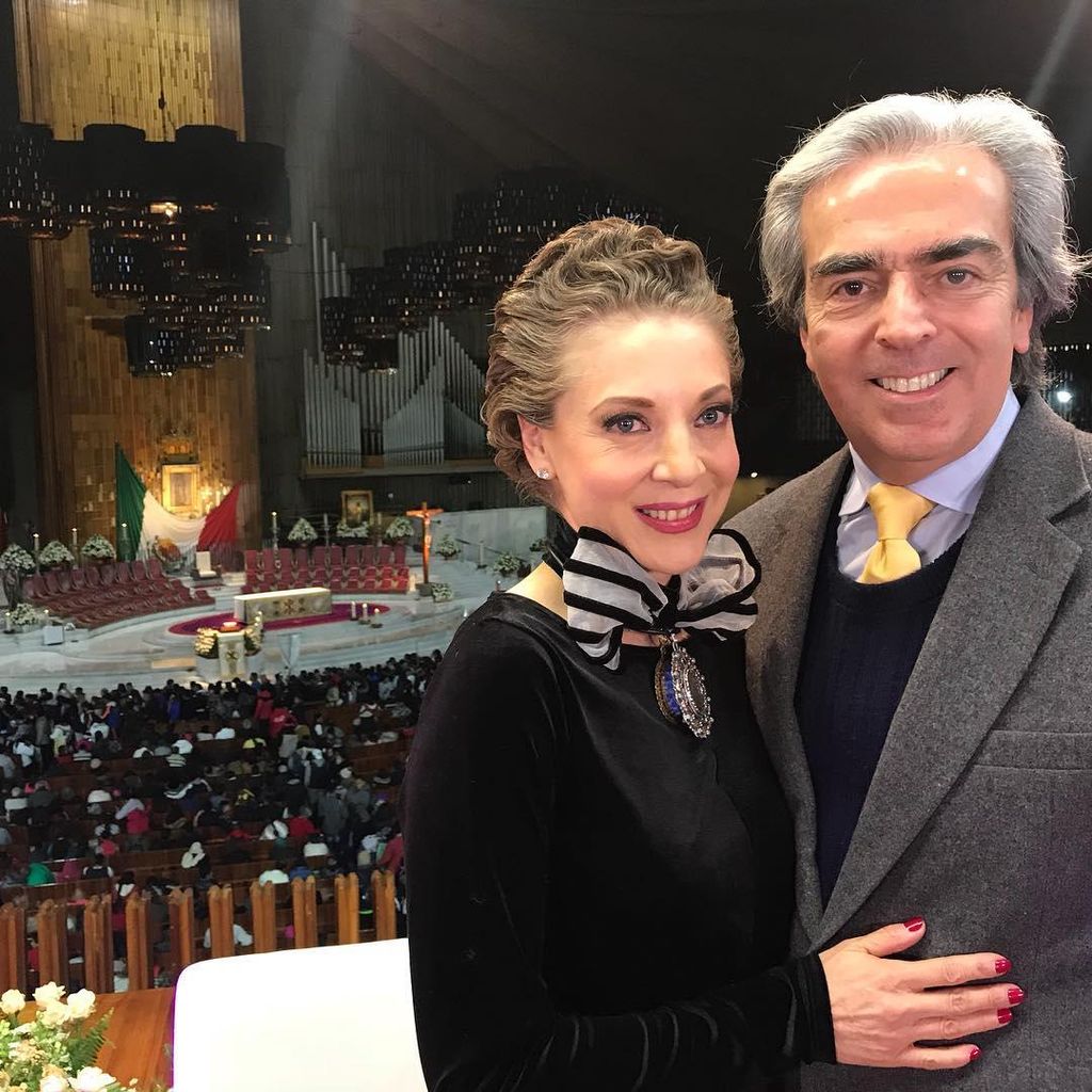 Edith González y Lorenzo Lazo