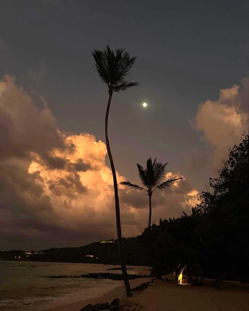 El cumpleaños se celebró en un entorno idílico