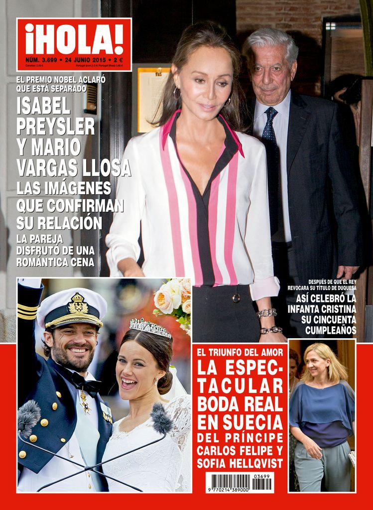 La portada de ¡HOLA! con la que confirmamos que estaban juntos