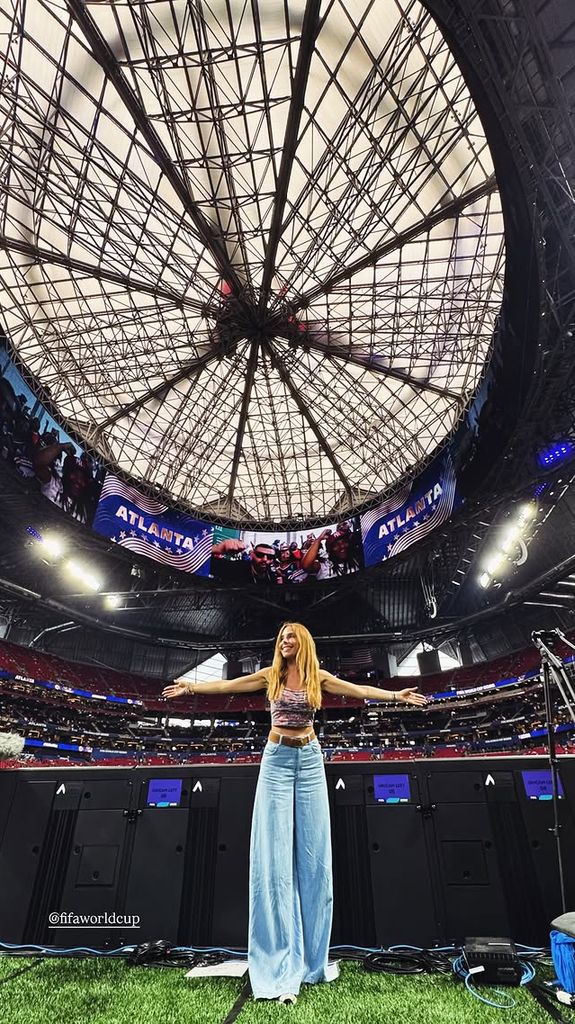 "Los sueños se cumplen. Hoy arranca mi sueño del tercer Mundial", dijo Helena Condis al acceder al estadio