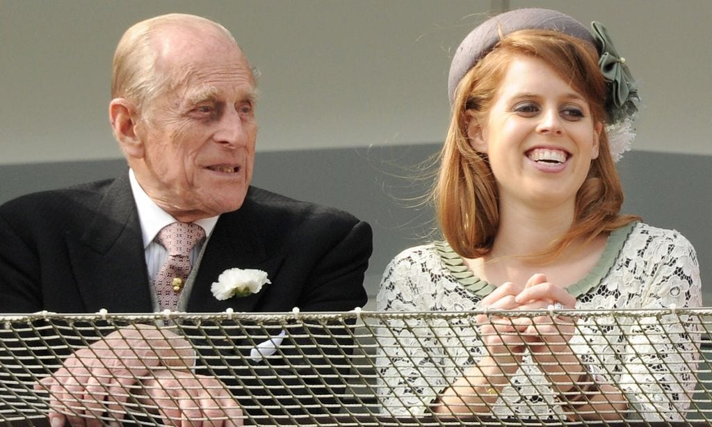 prince philip and princess beatrice