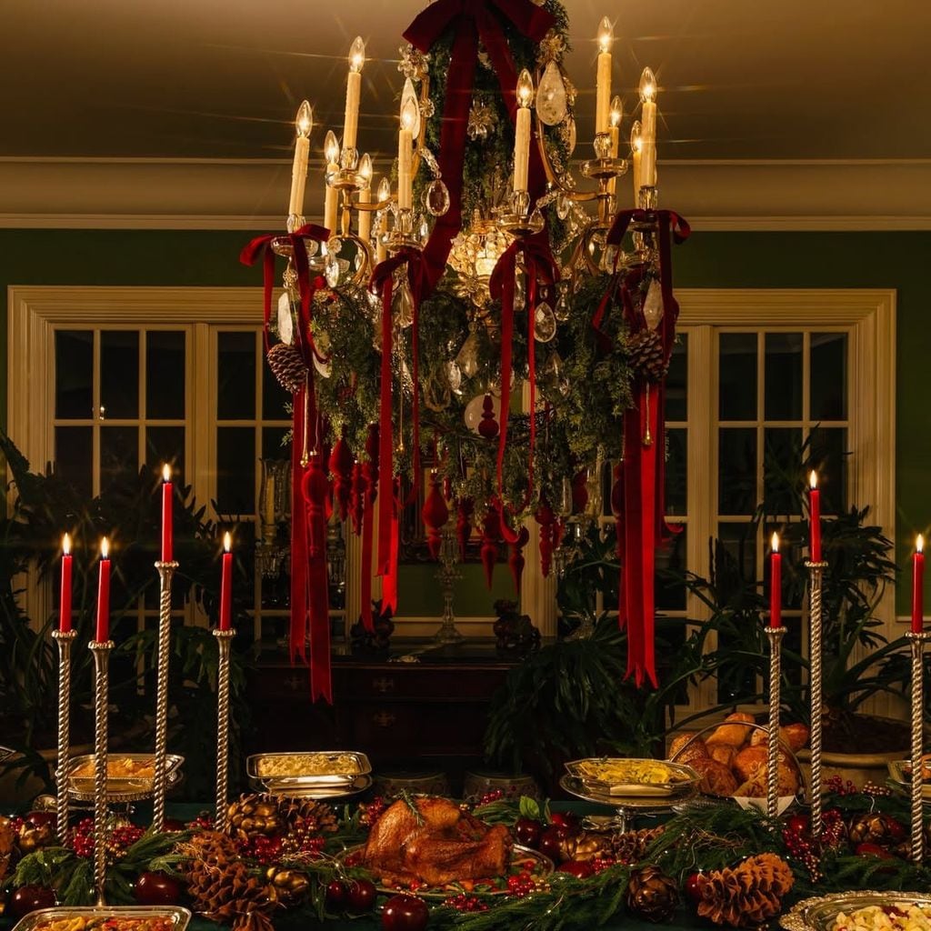 Martha compartió imágenes de esta mesa estilo buffet.