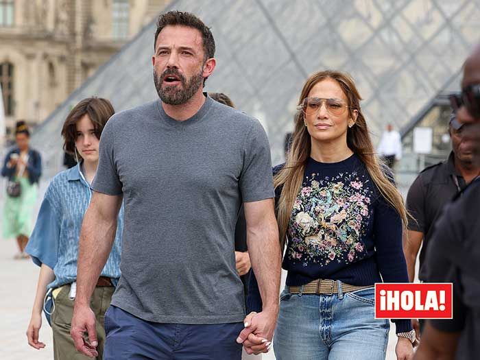 Jennifer Lopez y Ben Affleck en París