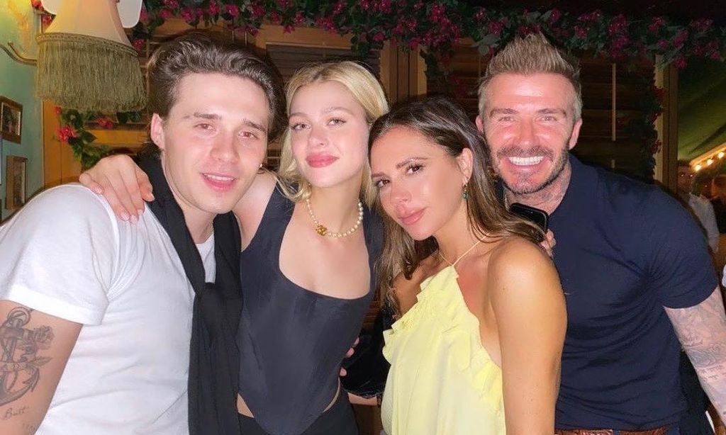 brooklyn beckham nicola anne peltz victoria and david beckham