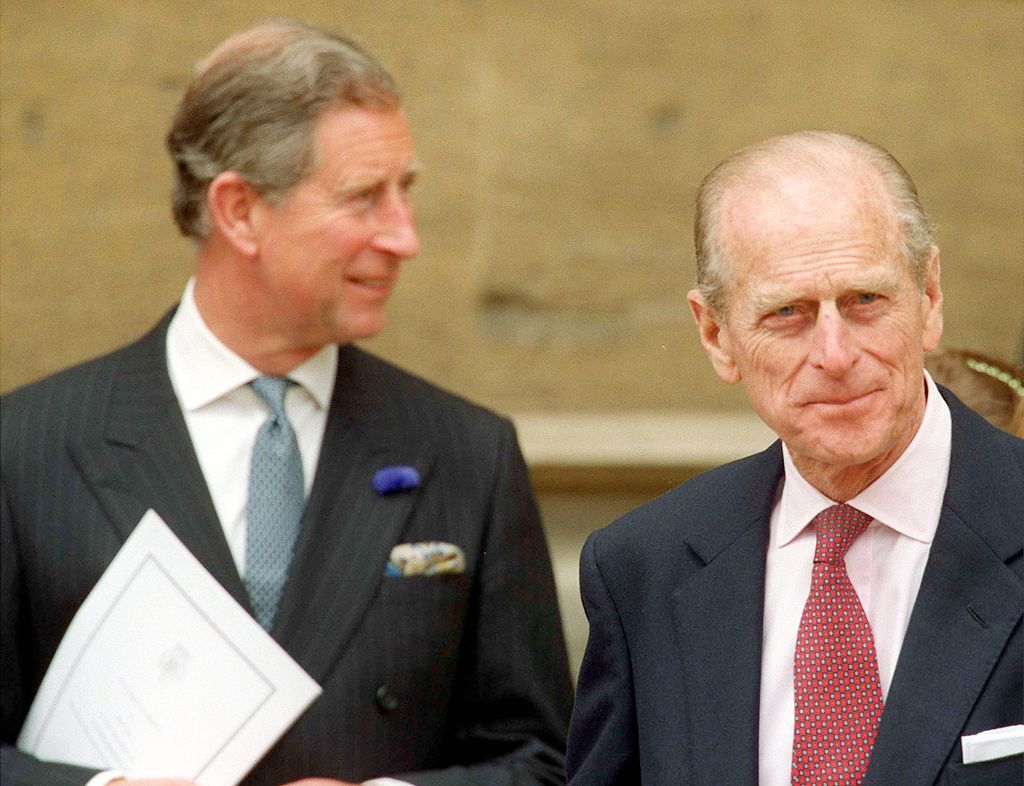 390422 10: Prince Charles joins his father the Duke of Edinburgh to celebrate his 80th birthday June 10, 2001 at Windsor Castle in London. (Photo by UK Press/Getty Images) (USA ONLY)