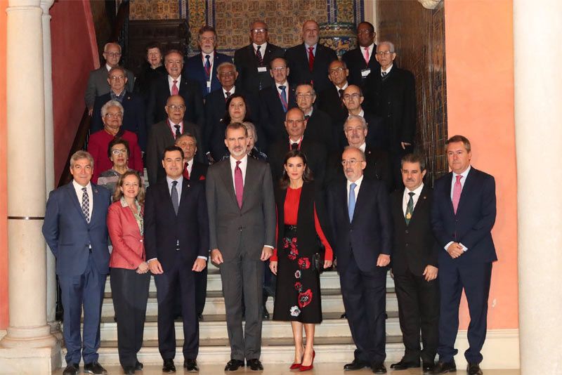 Los reyes Felipe y Letizia