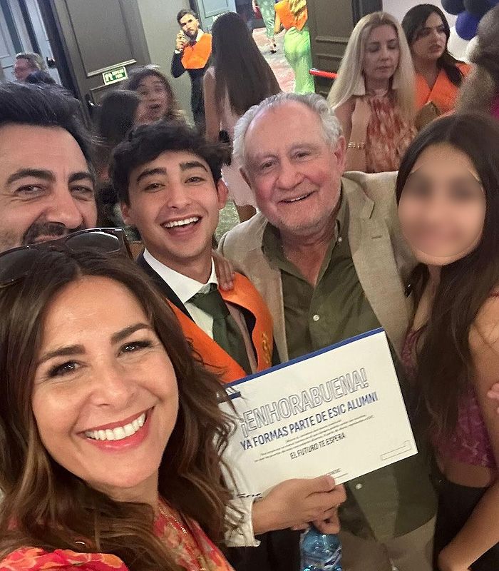 Familia de Juan del Val y Nuria Roca 