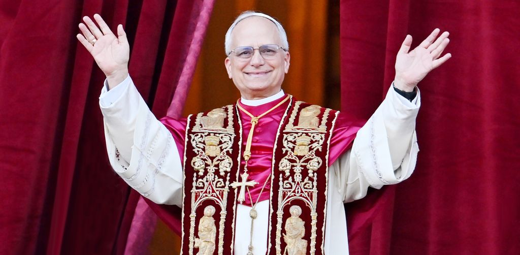 Newly elected Pope Leo XIV, Cardinal Robert Francis Prevost from the USA -Vatican City, Rome, Italy - 08 May 2025