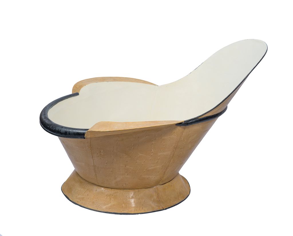 Bañera de asiento, siglo XIX