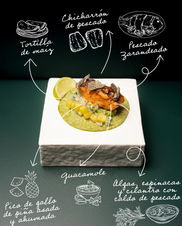 Taco Nayarit (Los Chamacos), ganador del premio 'Mejor Taco España 2025'