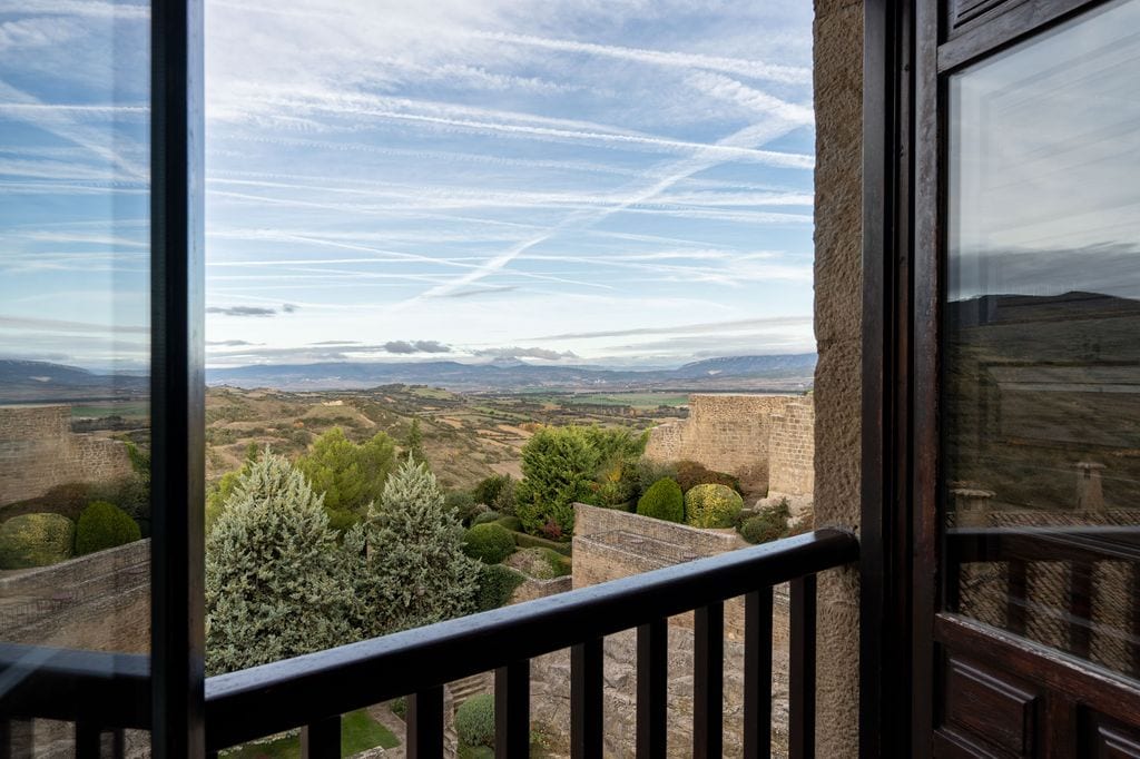 Vistas desde el Parador de Sos del Rey