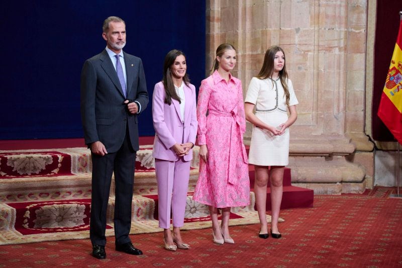 Los Reyes y sus hijas