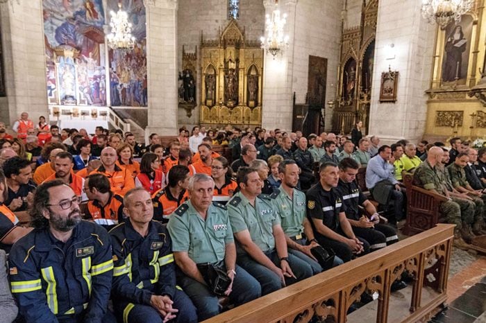 Los Reyes presiden el funeral por las víctimas de las inundaciones de Mallorca