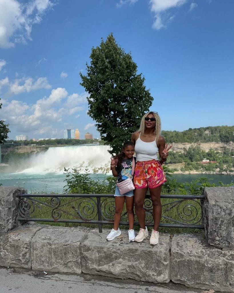 Serena Williams y Alexis Olympia ya planean su siguiente viaje 