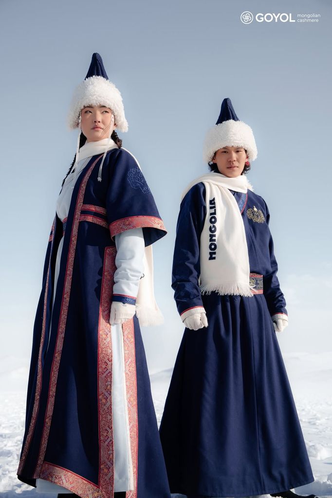 Un uniforme cargado de simbolismo es el que logró crear la firma Goyol Cashmere