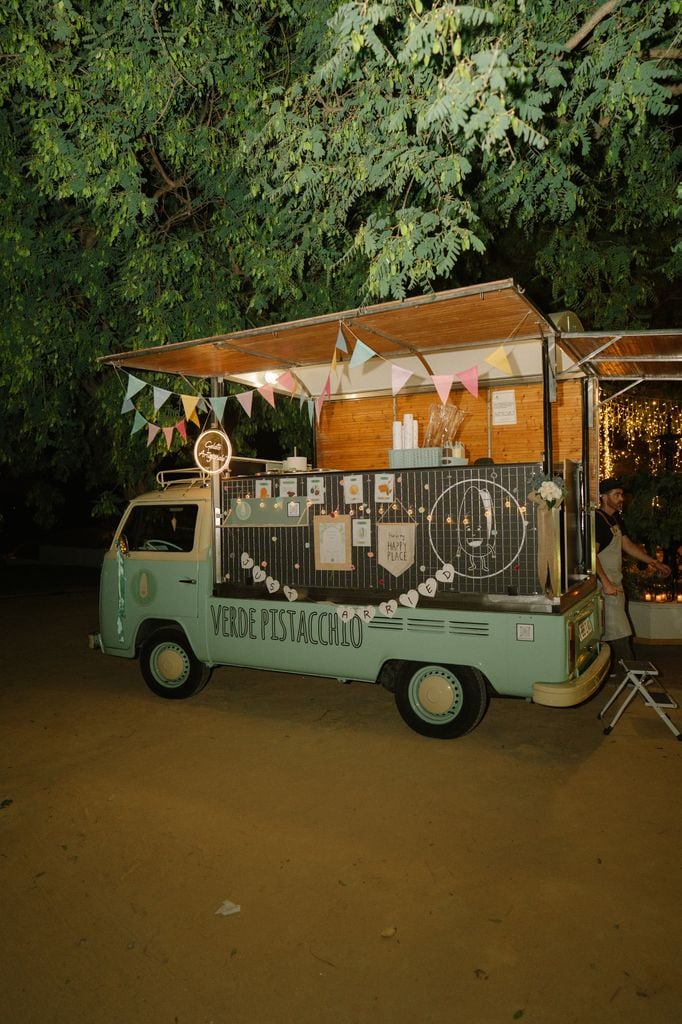 Food truck de helados de la empresa Verde Pistacchio