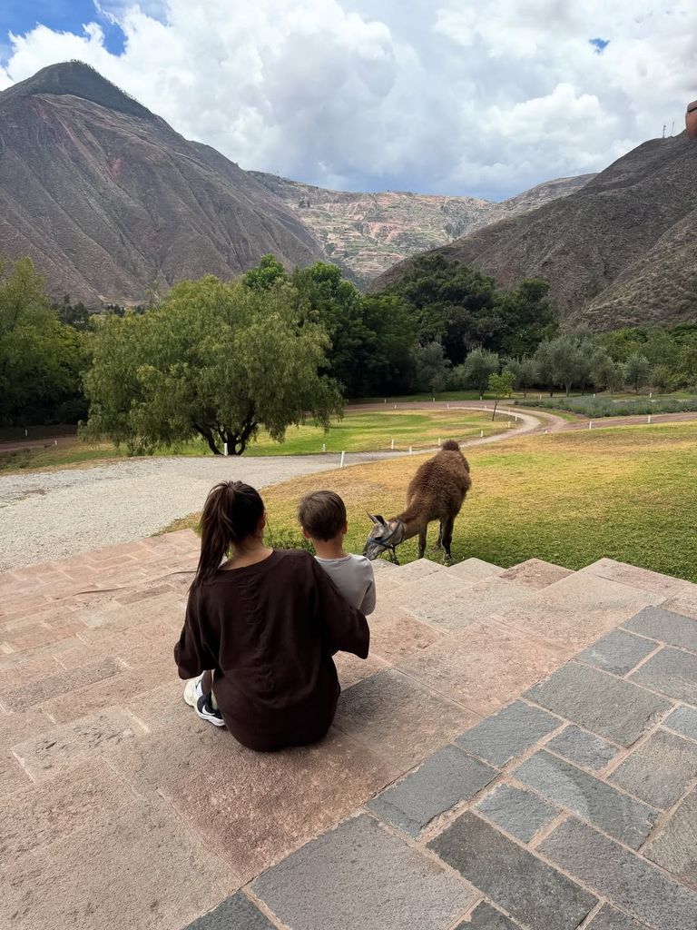 Pamela Silva y Ford Liam convivieron con llamas 