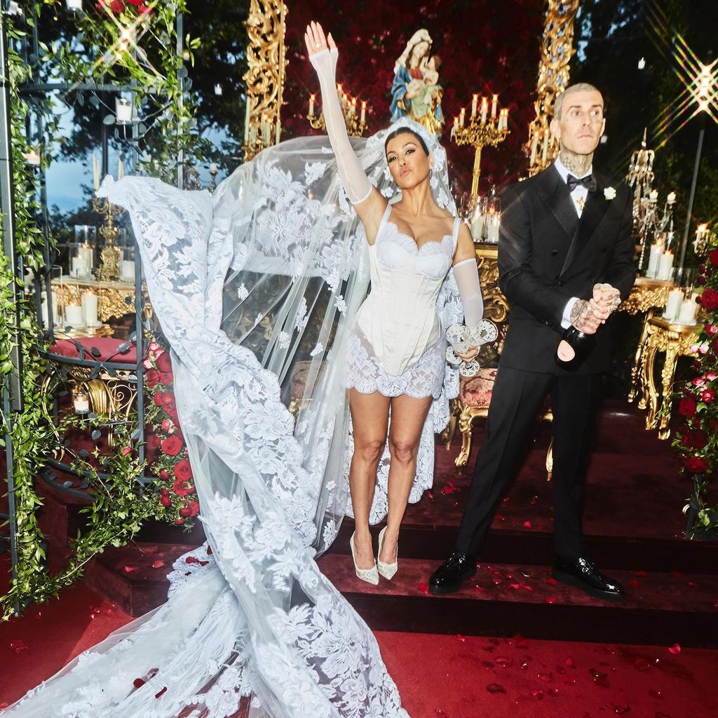 Kourtney Kardashian y Travis Barker