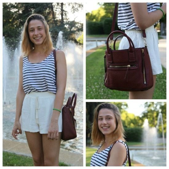 hola streetstyle cine y moda rayas